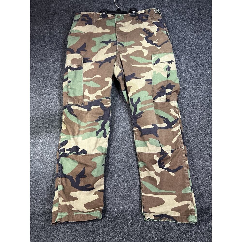 Propper BDU Combat Pants Mens Medium Regular Woodland Camo Military Trousers
